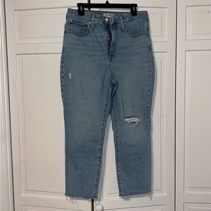 Madewell curvy jeans